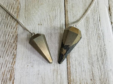 Pyrite Pendulums for Sale
