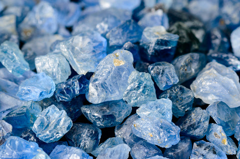 Raw sapphire