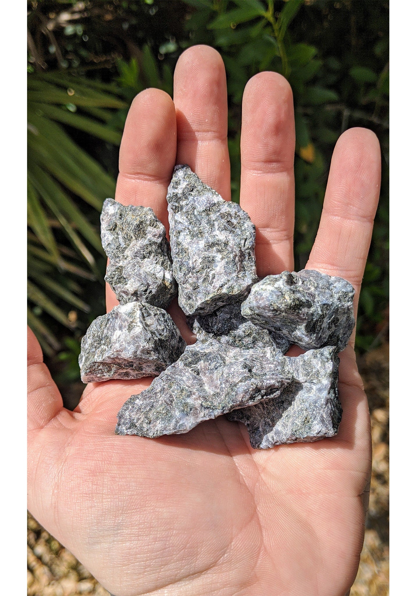 indigo gabbro raw