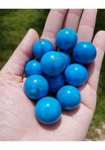 Multi Blue Tigers Eye 20-30mm Gemstone Sphere - One Orb or Bulk
