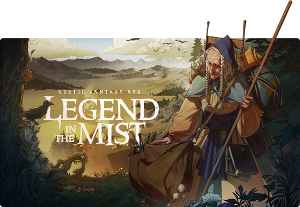 Legend In The Mist RPG - The Wise One over the Ravensdale