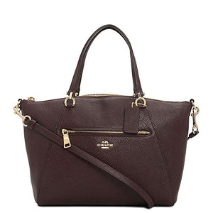 coach prairie satchel oxblood