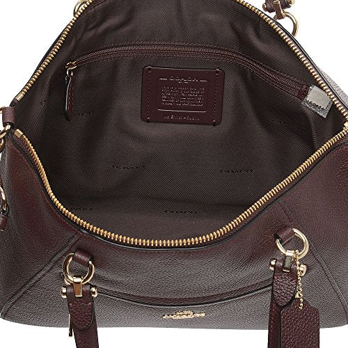 coach prairie satchel oxblood