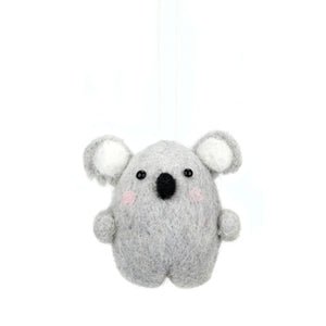 Wool hanging Koala