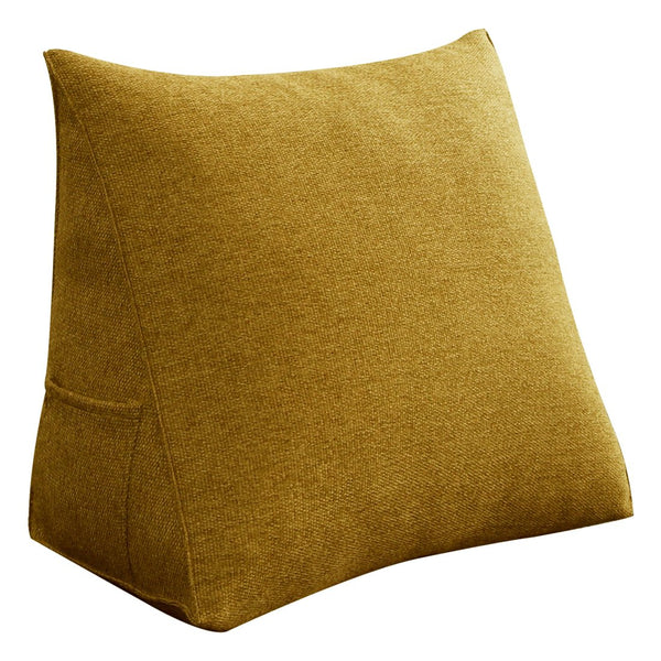 triangle headboard pillow