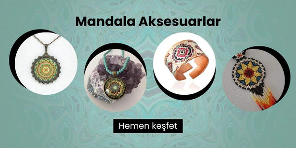 mandala takılar ve aksesuarlar