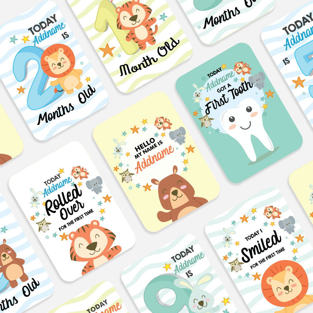 Baby Milestone Card Ideas