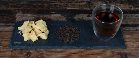 Zeer oude Goudse kaas met Puerh thee - Boska Holland