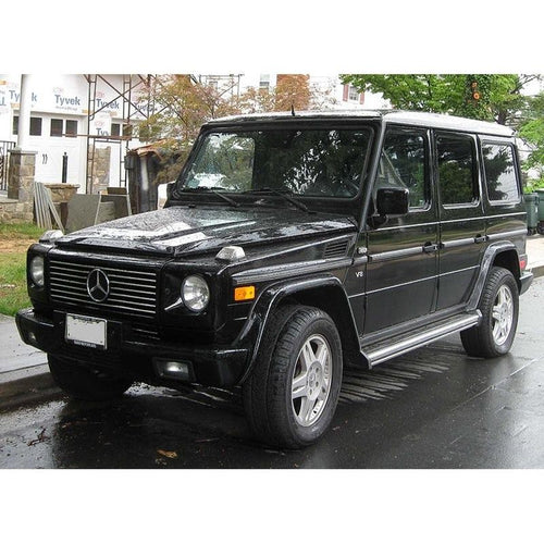 Mercedes G-Klasse Edelstahl Trittbretter "OE Style"