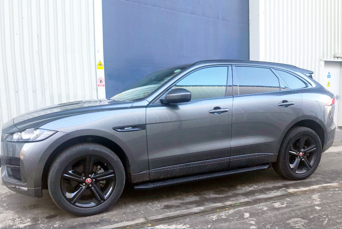 Jaguar F Pace Ab Bj 16 Trittbretter Raptor Schwarz Direct 4x4 Autozubehor