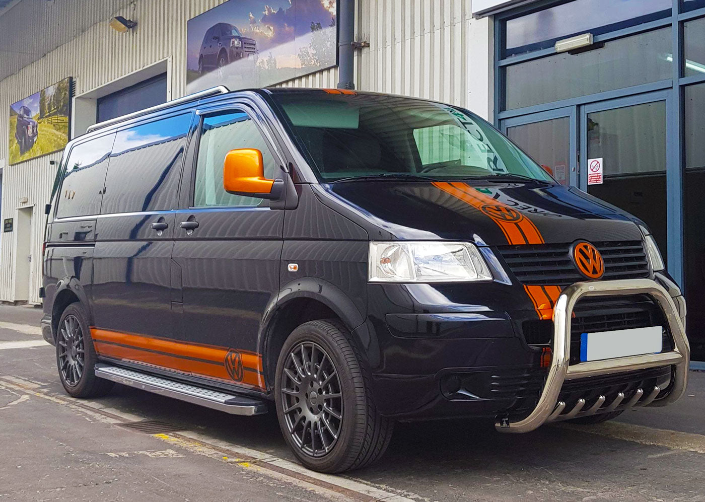 Frontbügel VW T5 Facelift 2009 bis 2014 Transporter - Multivan Zubehör