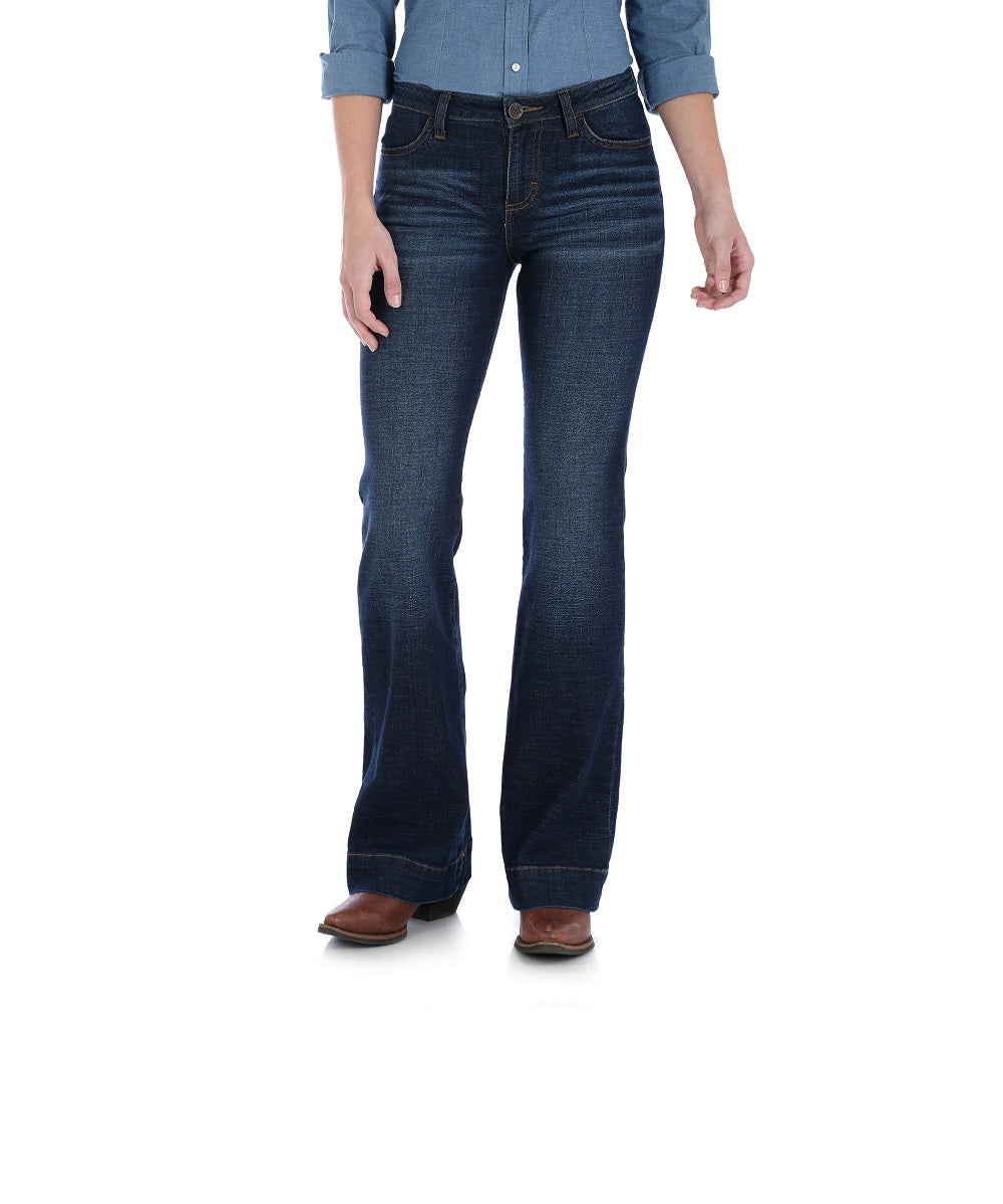 Retro Mae Mid Rise Wide Leg Jean- Style 