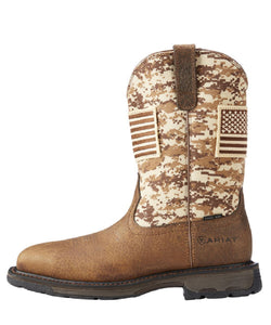 ariat workhog patriot steel toe work boot