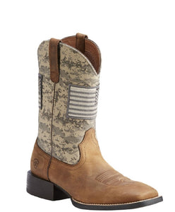 ariat men's sport patriot western boots
