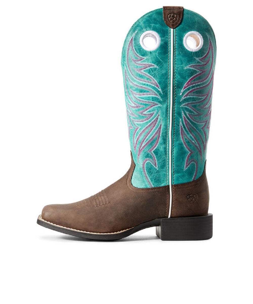 ariat women's boots with teal