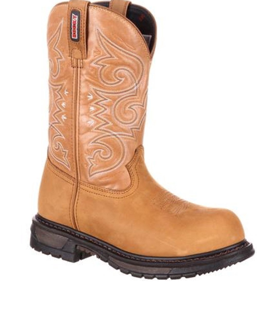 composite toe western boots