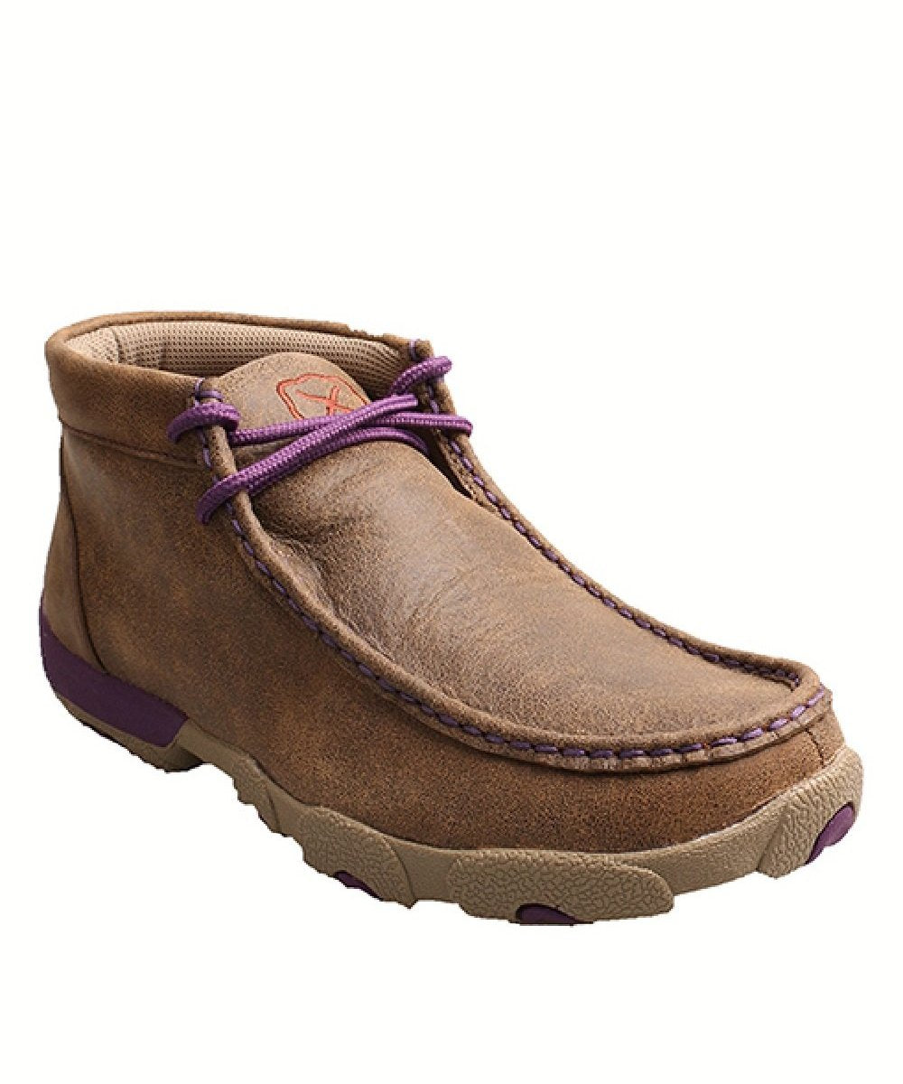 twisted x purple driving mocs