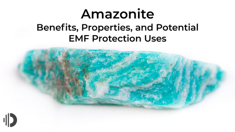 Amazonite Crystal for EMF Protection 