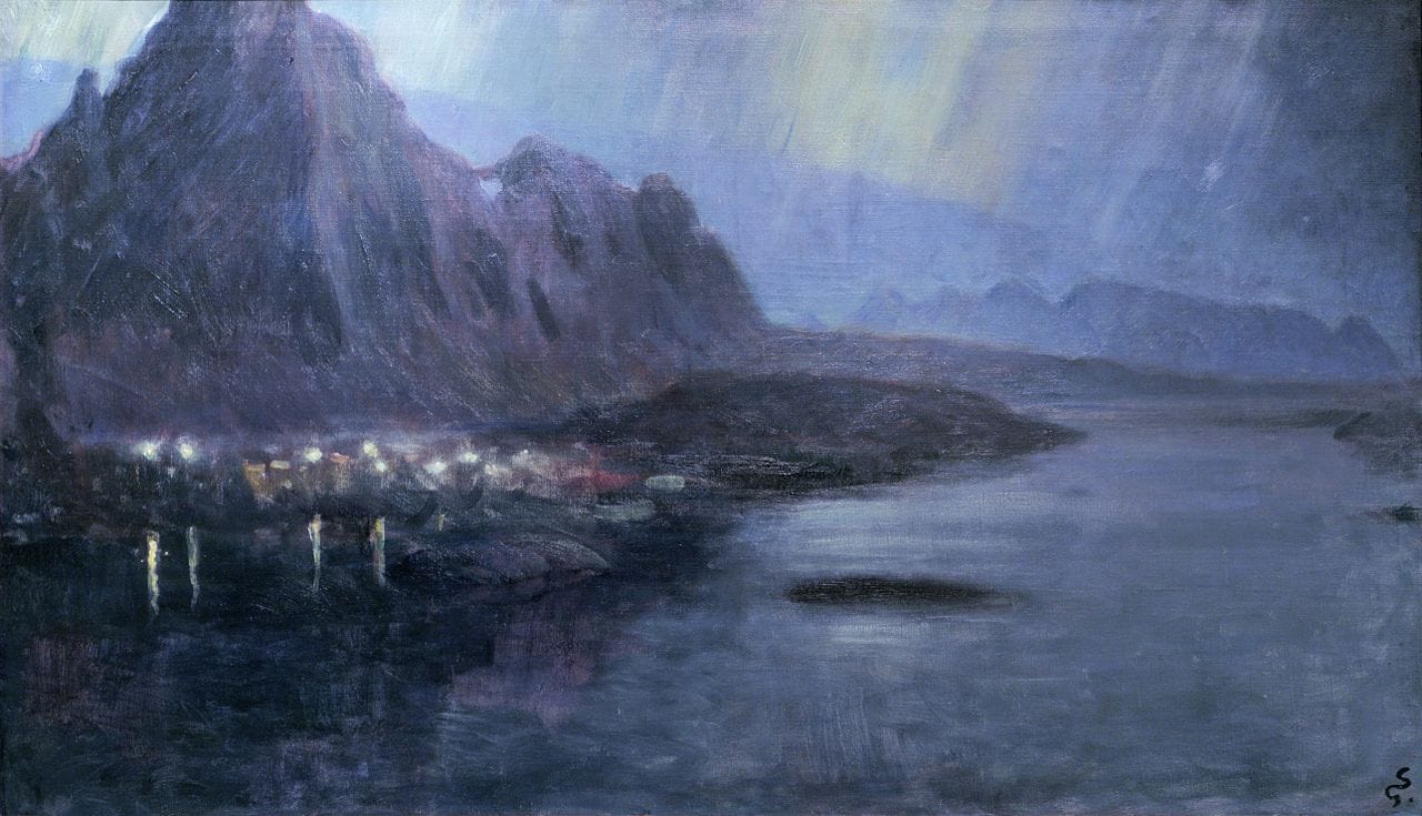 Gudmund Stenersen, Fra Svolvær (1934)