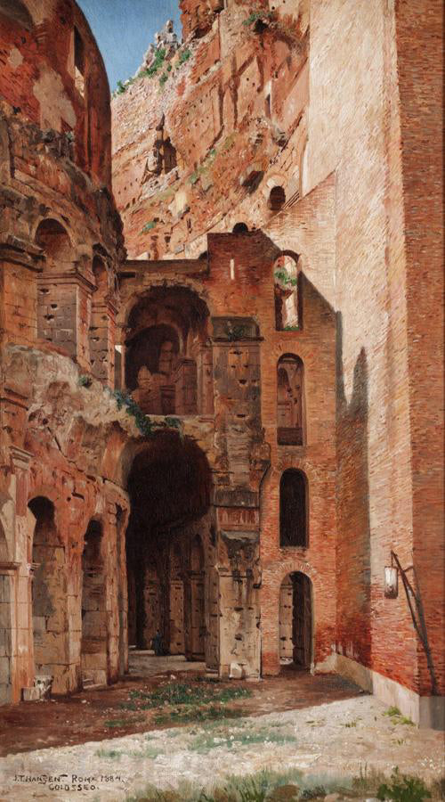 Josef Theodor Hansen, The Colosseum, Rome (1884)