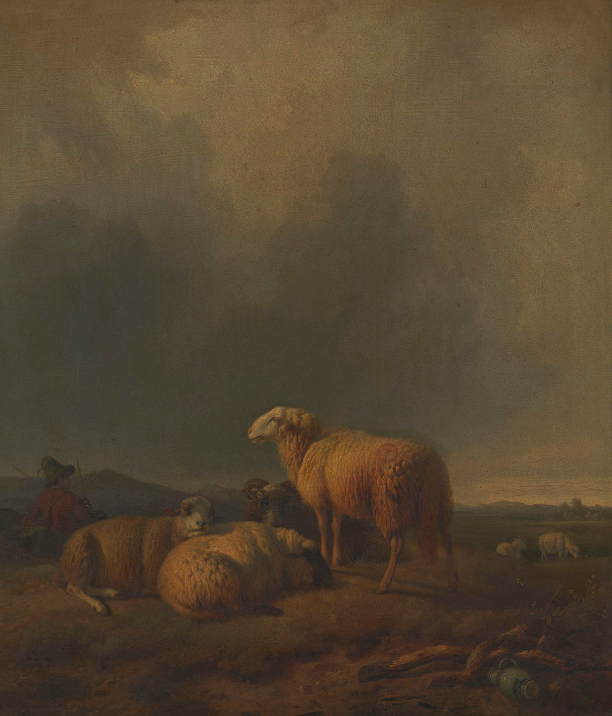 Moritz Eduard Lotze, Grazing Sheep