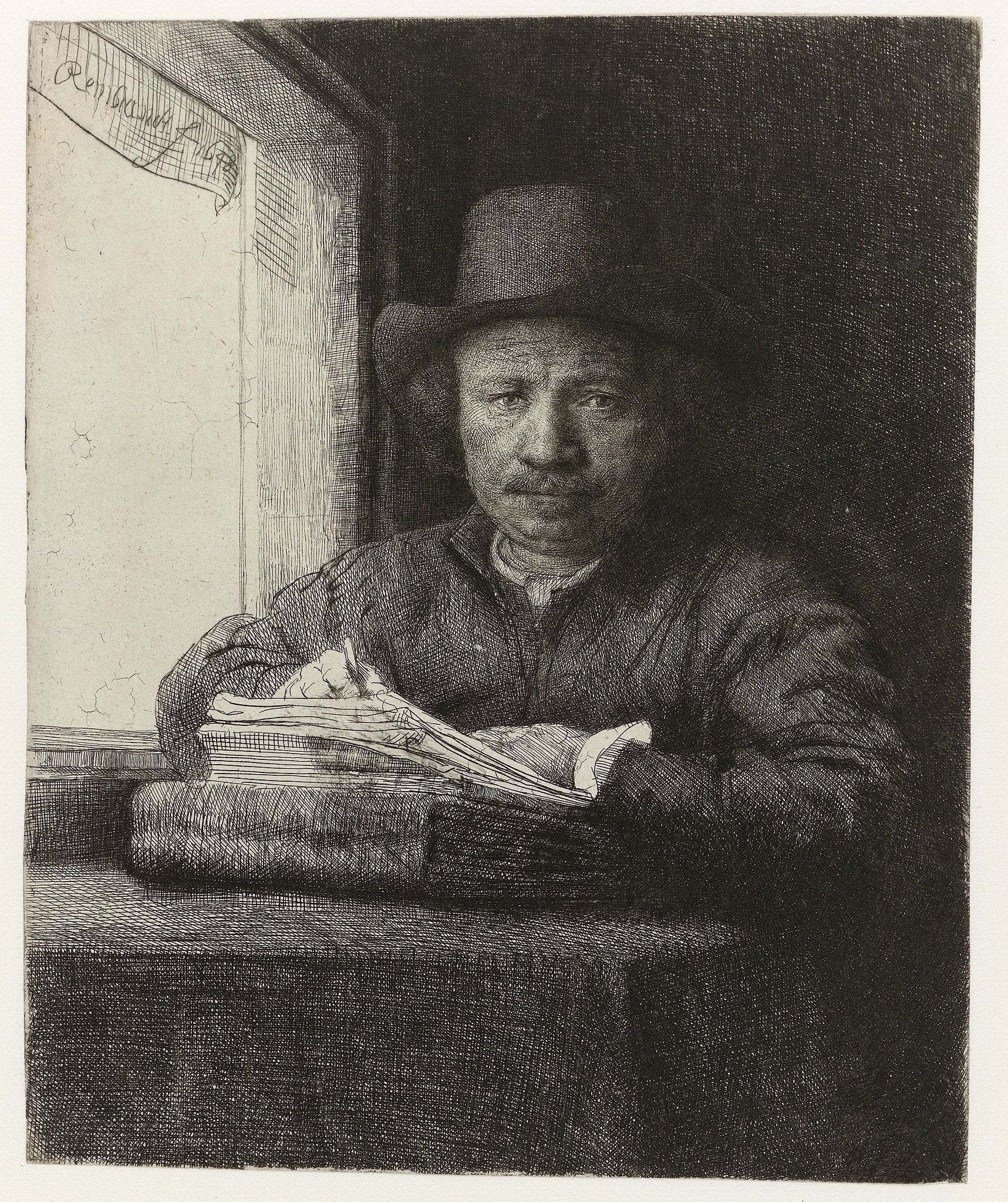 Rembrandt Drypoint