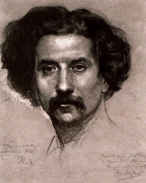 Ramón Martí Alsina, Self-portrait, 1870