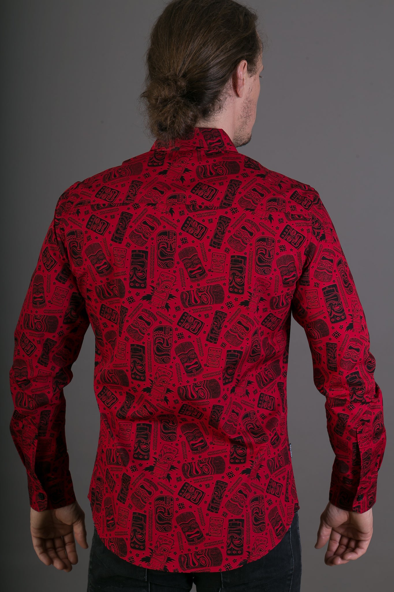 aztec print shirt mens