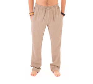 mens casual trousers elasticated waist