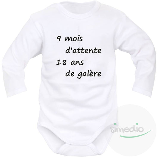 body bebe avec inscription