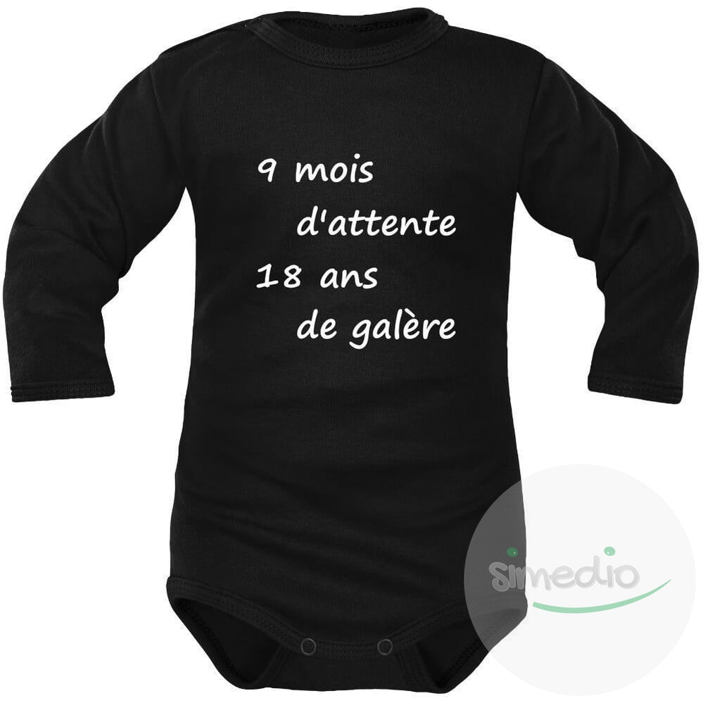 body bebe avec inscription