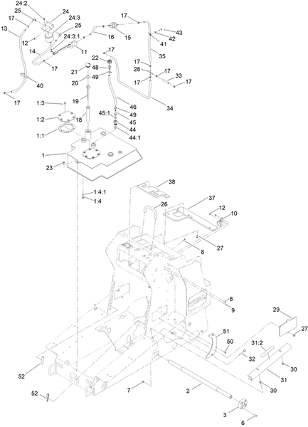 toro dingo 1000 fuel system