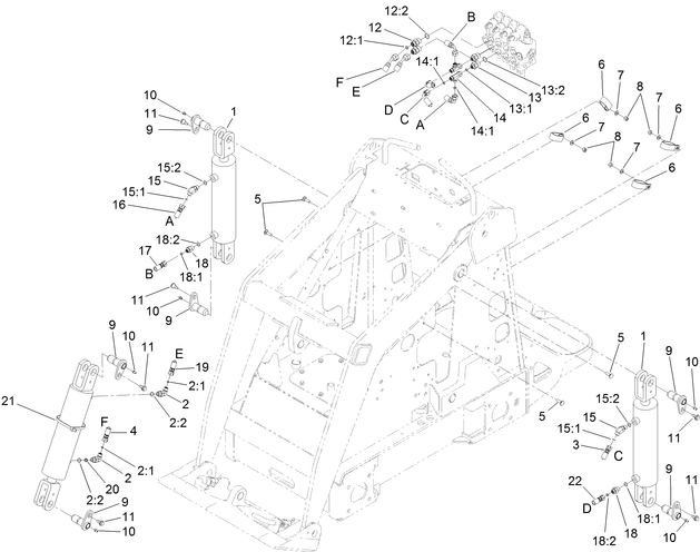 dingo hydraulic cylinder