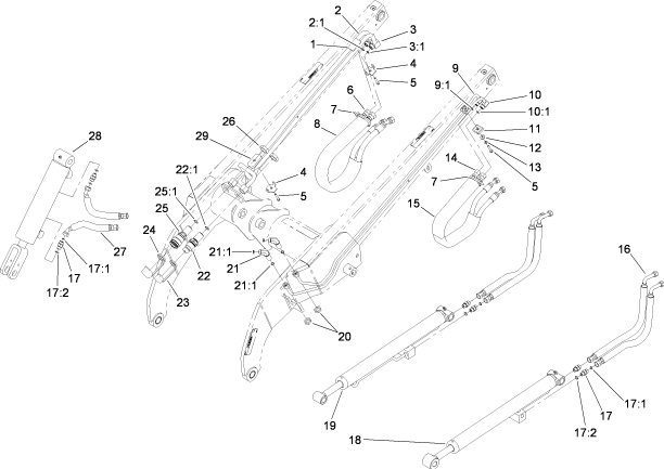 dingo seal kit hydraulics