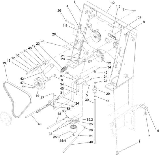 fuel pump for toro dingo model 22324