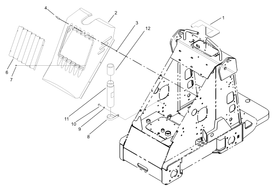 hood and screen parts for toro dingo 323