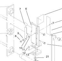 100-1653-03 - Reference Number 10 - Indicator Lever