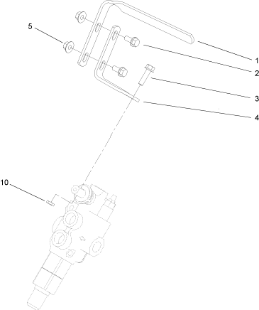 auxiliary handle repair parts toro dingo 323