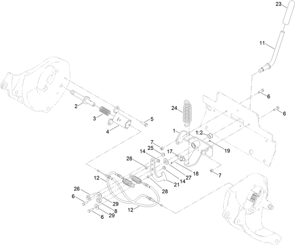 parking brake parts 1000