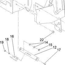 100-1263 - Reference Number 12 - Plate for Switch