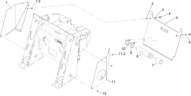 rear panel toro dingo