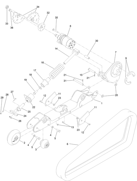 right hand track parts