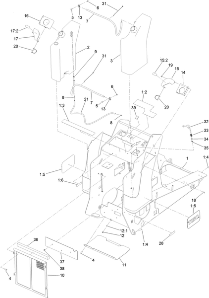 toro dingo tx 1000 fuel tank diagram year 2015