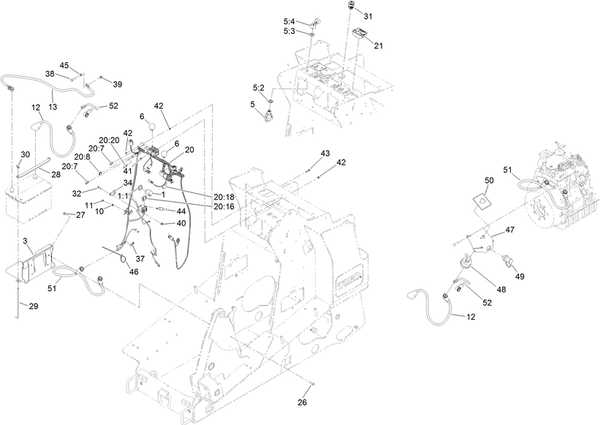 toro dingo tx 1000 wide track wiring harness