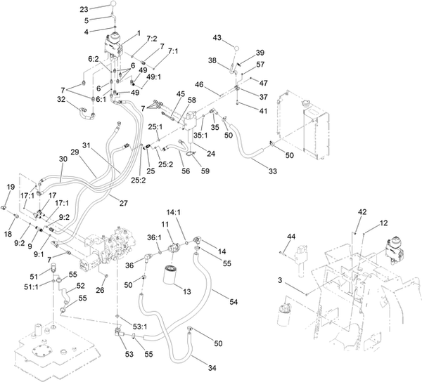 toro dingo tx 1000 wide track hydraulic valve diagram 2015