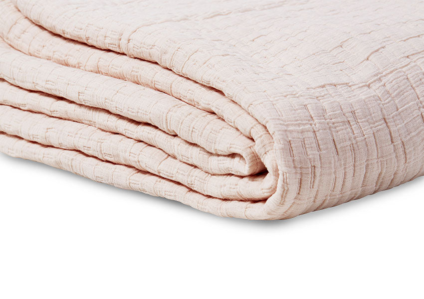 Lightweight Pink Textured Coverlet Allswell Home Allswell Home
