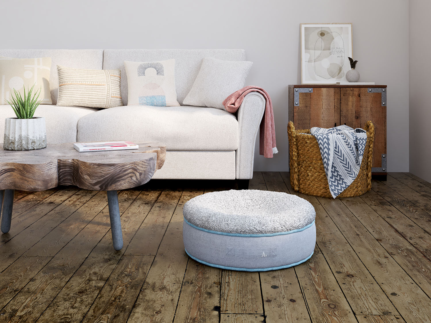 The Round Pet Bed