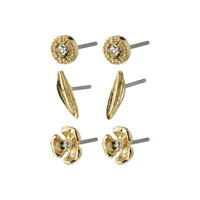 Pilgrim Nadine Earrings in Metallic | Lyst