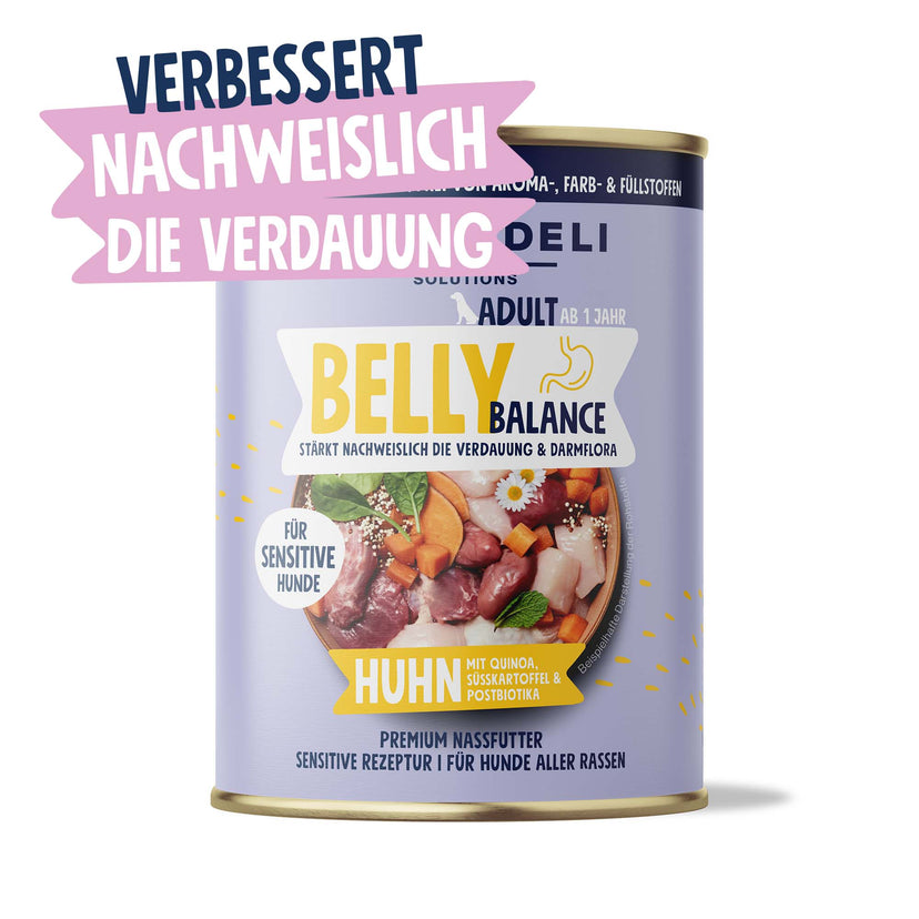 "Belly Balance" Huhn – stärkt wissenschaftlich bewiesen die Verdauung