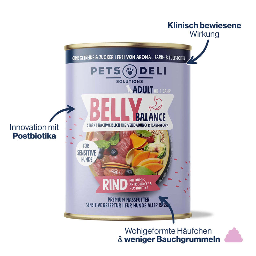 "Belly Balance" Rind – stärkt wissenschaftlich bewiesen die Verdauung